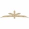 Ekena Millwork Alberta Rough Sawn Timber Gable Bracket, Douglas Fir, 108"W x 27"H x 2"D x 6"F, 6/12 Pitch GBW108X27X0206ALB00RDF - alternate 1